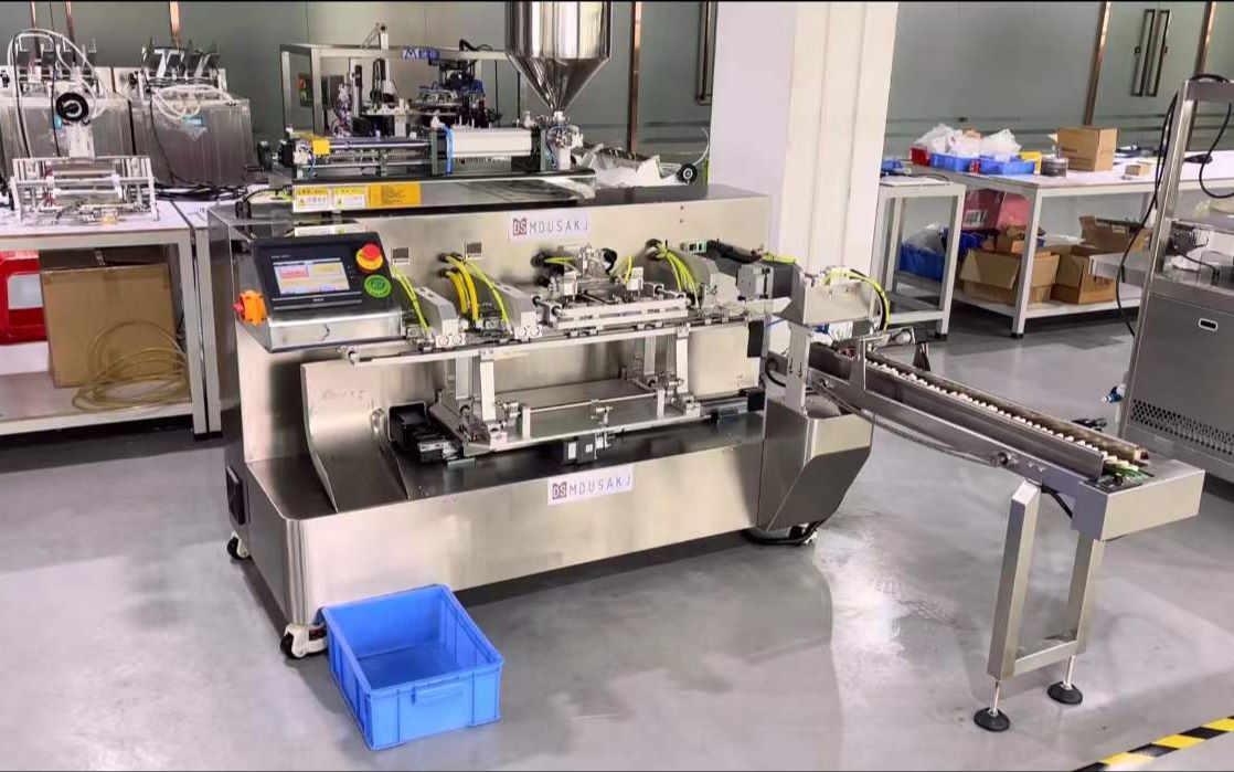 水平式包装机 水平式给袋机 膏体包装机